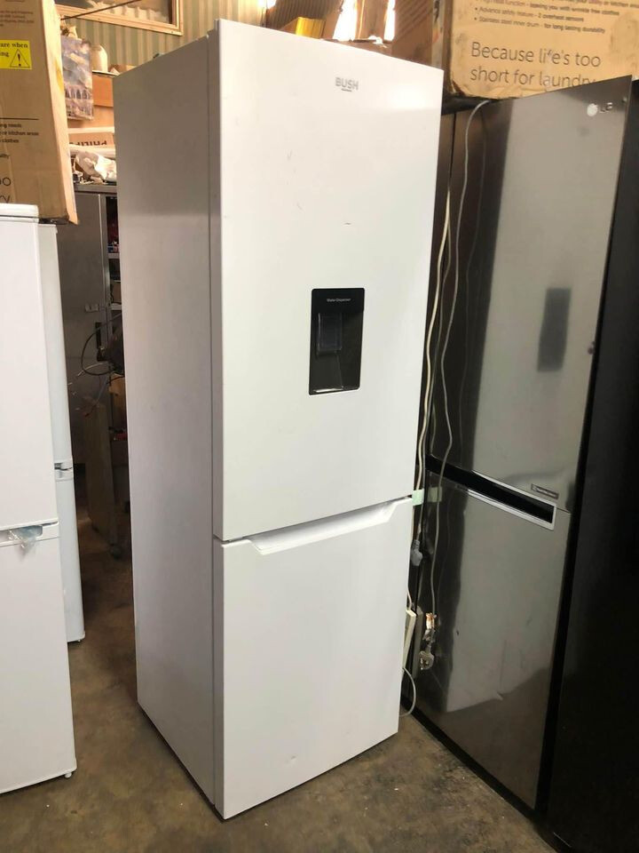 bush fridge freezer white